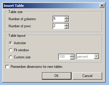 图T28.68  Insert Table Configuration (插入表格设置)